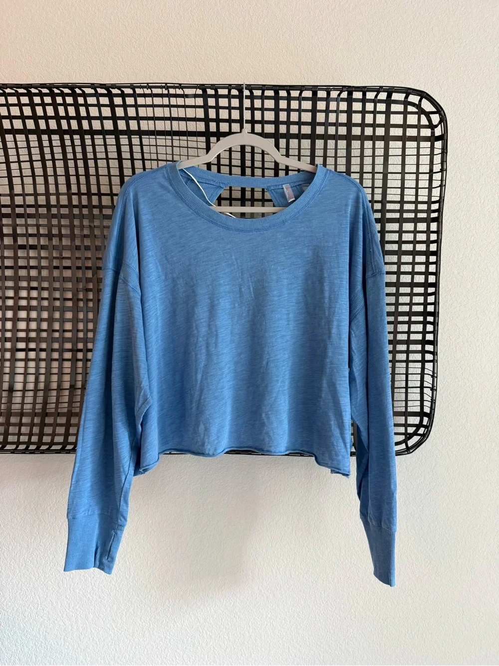 Free people My Time Layer light cobalt blue